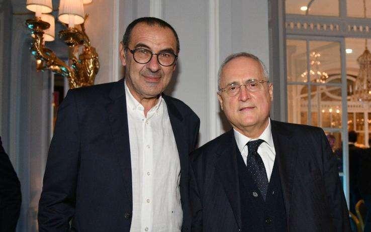 Lazio, Lotito sicuro sul rinnovo di Sarri: "Tempo al tempo..."
