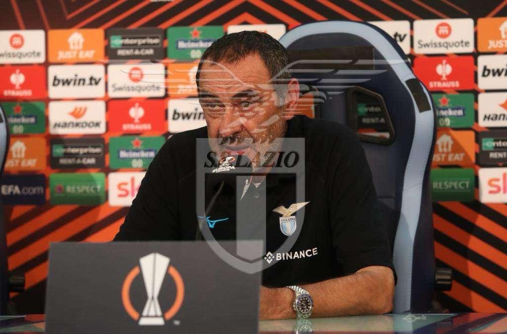 RIVIVI LA DIRETTA - Lazio, Sarri: "L'Europa per crescere, siamo ambiziosi"