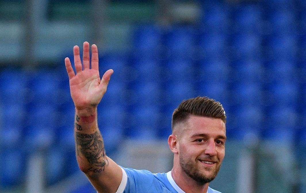Lazio, Milinkovic esulta: "Avanti insieme, bello vedervi allo stadio" - FOTO
