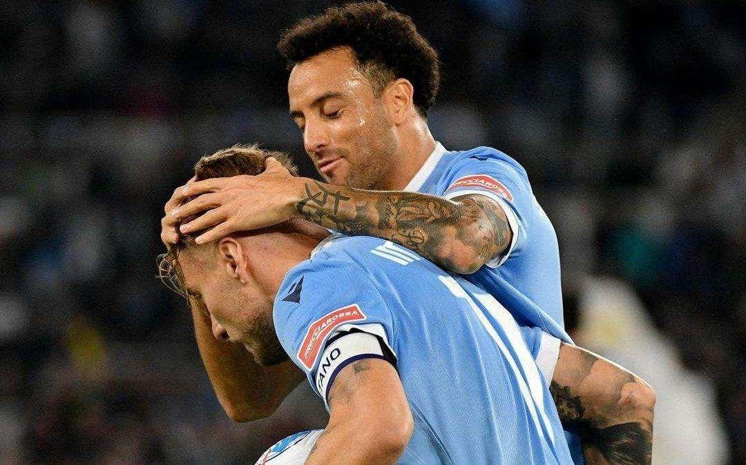 Contro l'Inter è una Lazio "on fire": il club fa partire i festeggiamenti social! - FOTO