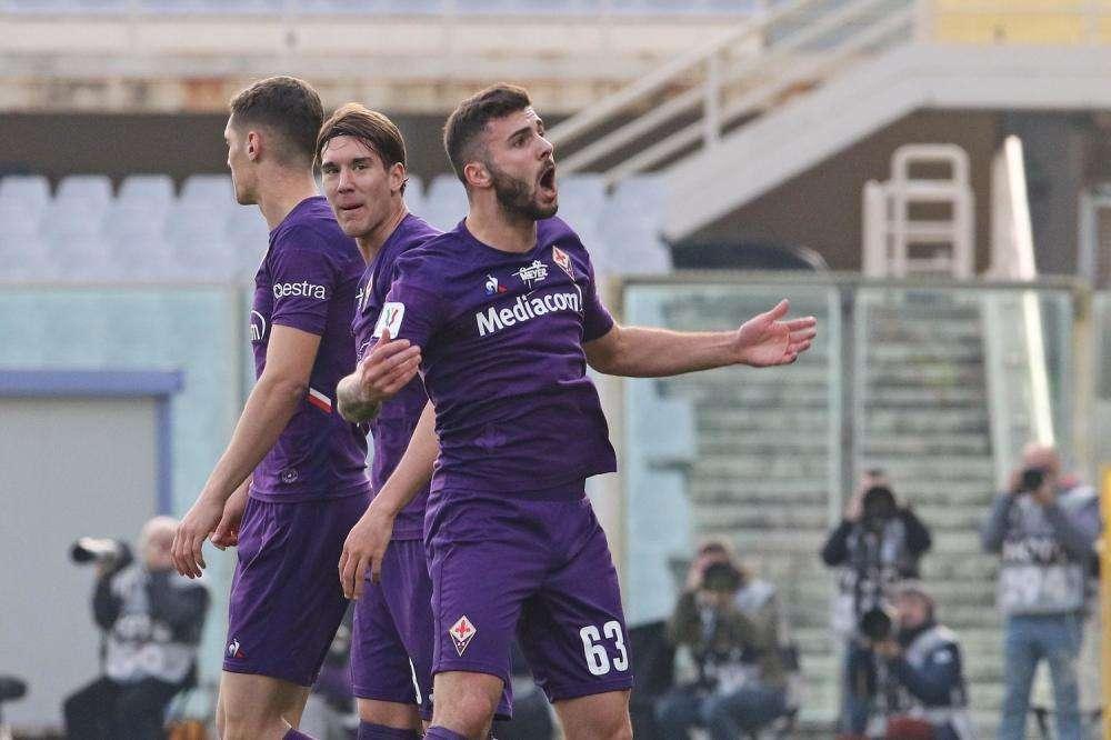 Coppa Italia, la Fiorentina elimina l'Atalanta: Cutrone-Lirola, ko Gasperini 