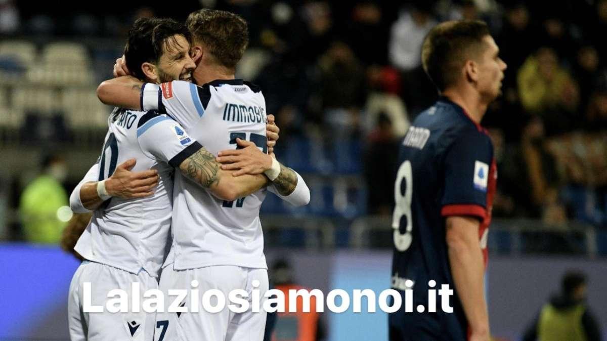 Cagliari - Lazio, gioco e tre punti: la squadra di Sarri vince e convince