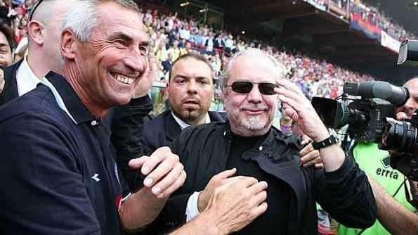 De Laurentiis: "Domani vinciamo, non me ne voglia il mio amico Reja"