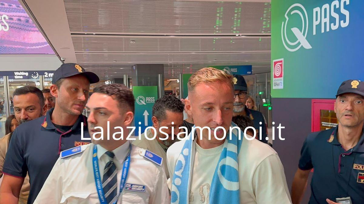 Lazio, ecco Frattesi: il "bentornato a casa" dei tifosi
