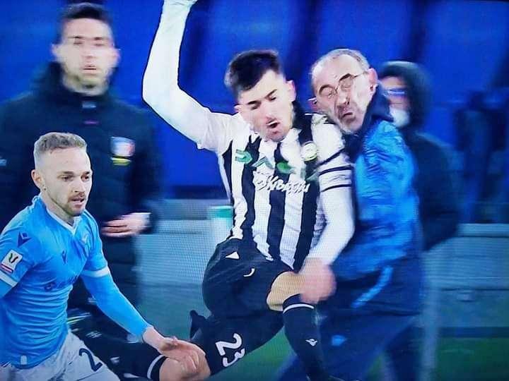 Lazio, lo scontro Pussetto - Sarri diventa un reel sulle note di Strauss - VIDEO
