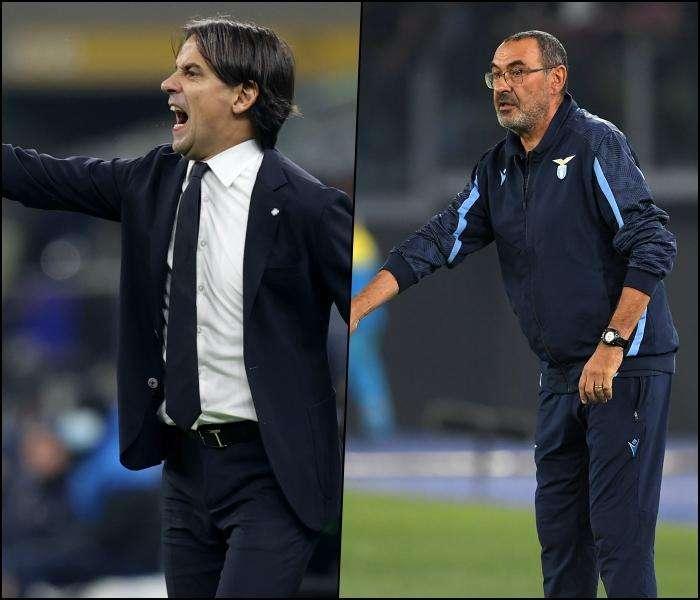Lazio, nel 2021 la rivoluzione. Da Inzaghi a Sarri: il confronto a fine girone d'andata