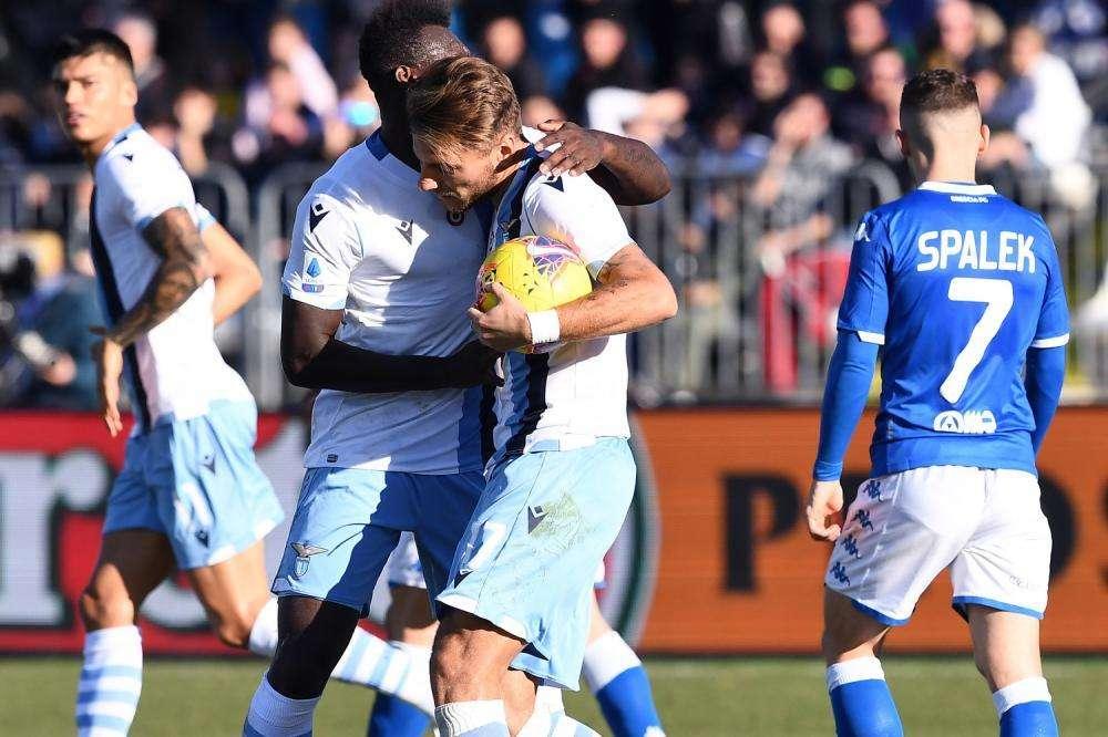 PAGELLE - Brescia - Lazio, Immo-bis! Caicedo decisivo, Milinkovic spazzaneve