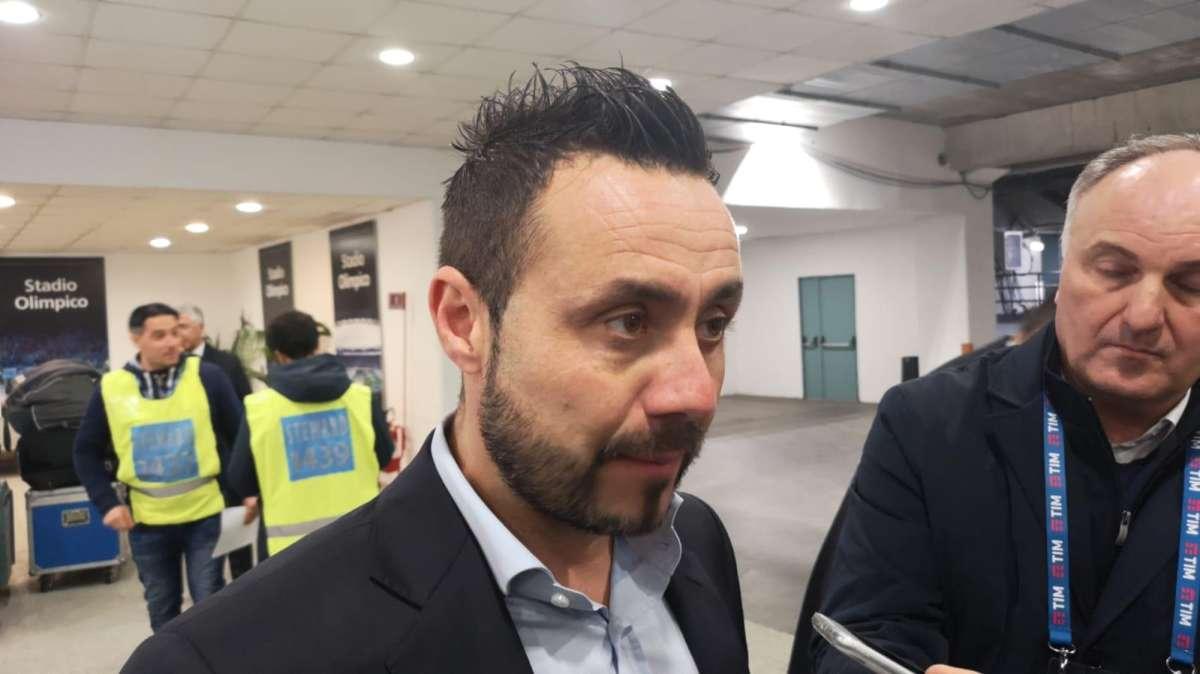 Sassuolo, De Zerbi: "Il rigore? Fatto gravissimo, non rispettato il regolamento"