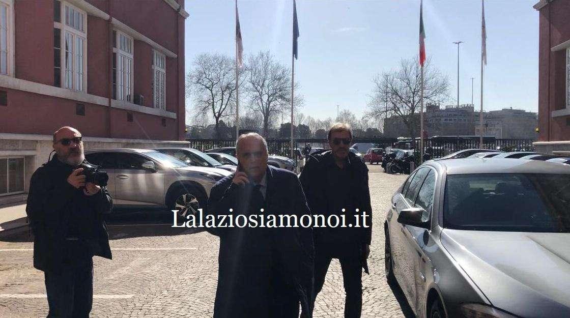 Serie A, il consiglio è terminato: Lotito esce dal CONI - VIDEO