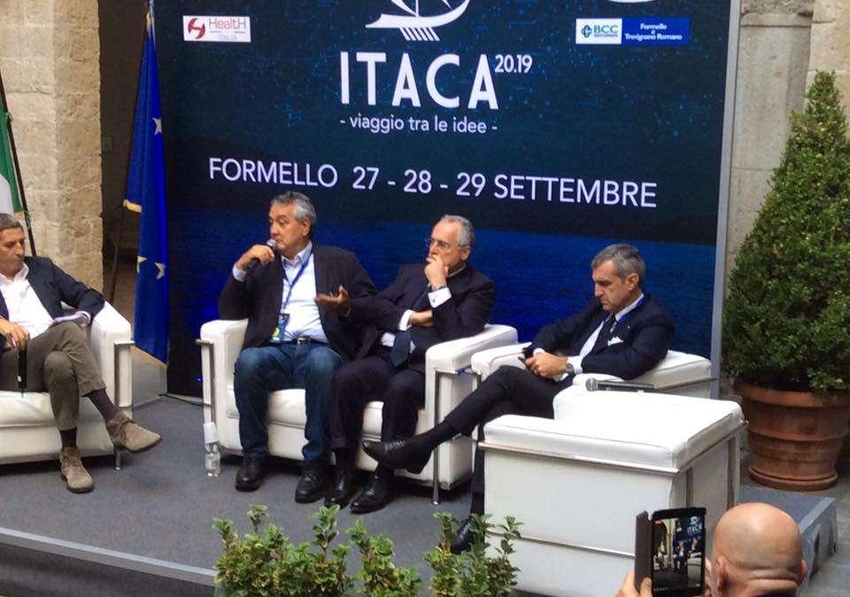 Itaca 20.19, Lotito: "Chi fa sport è responsabile dei giovani d'oggi" - VIDEO