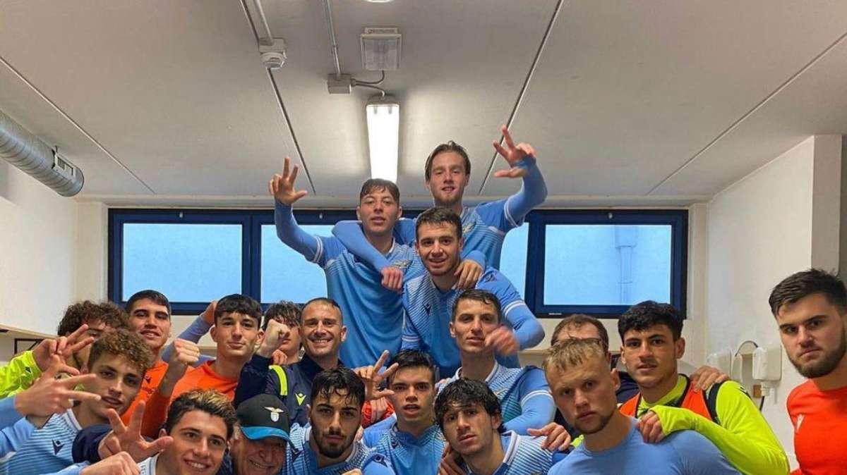 Lazio, i Primavera emulano i grandi: vittoria a Bergamo e festa negli spogliatoi - VD