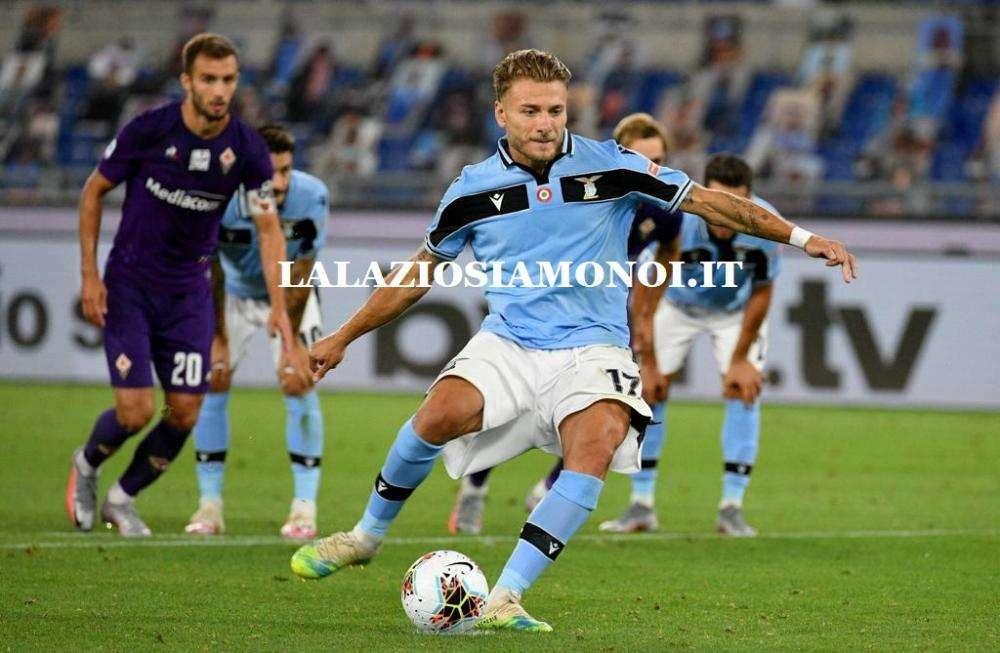 Lazio, Immobile fa 28 con la Fiorentina: -8 dal record di gol di Higuain