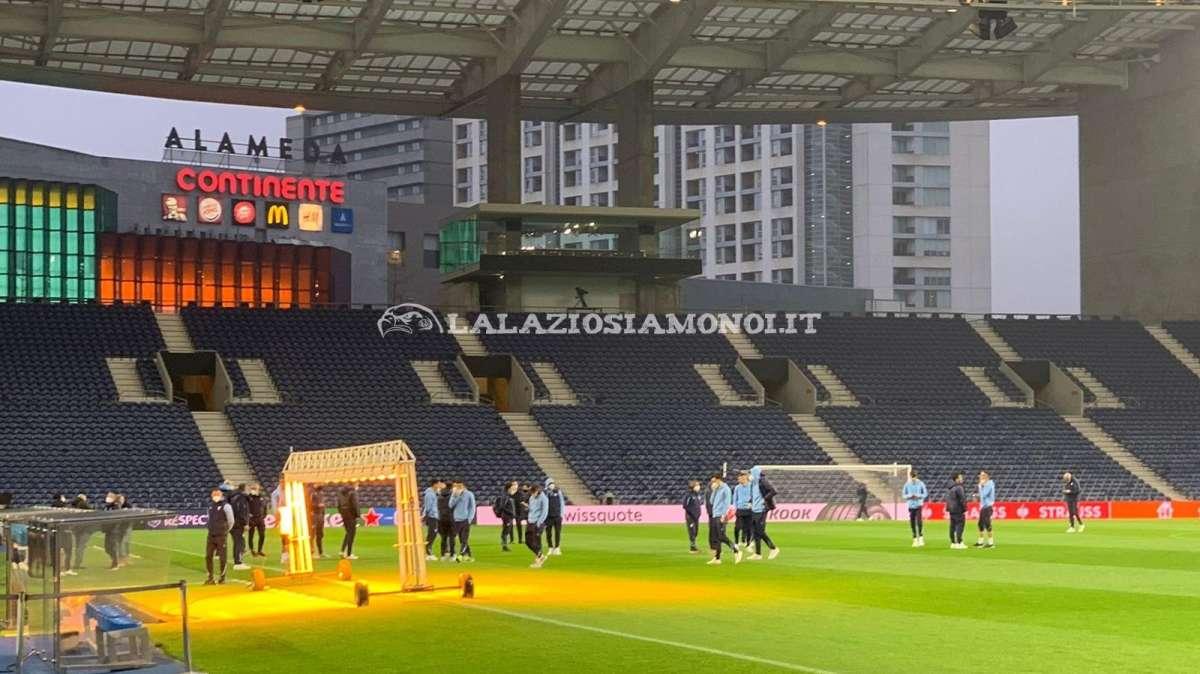Lazio, walk around al do Dragão: "Un palcoscenico da Champions"