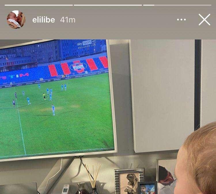 Lady Cataldi e il mood del sabato pomeriggio: "Lazio e merenda" - FOTO