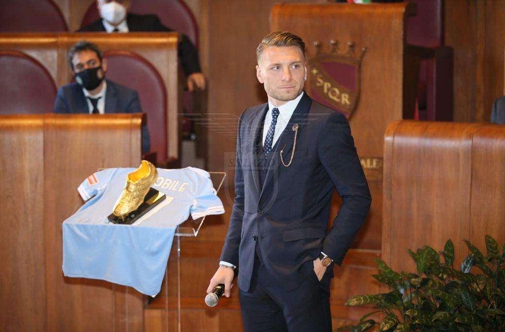 Lazio, Immobile: "Scarpa d'Oro grande soddisfazione, la dedico ai tifosi"