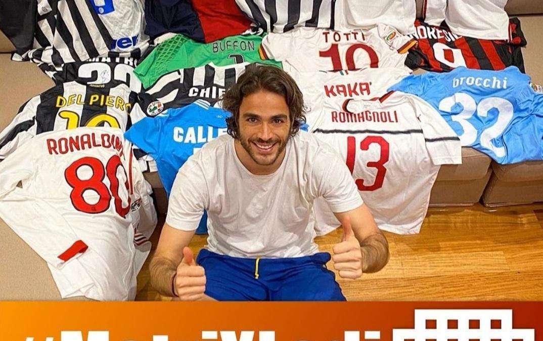 L'ex Matri mette all'asta della storiche maglie per l'Ospedale di Lodi