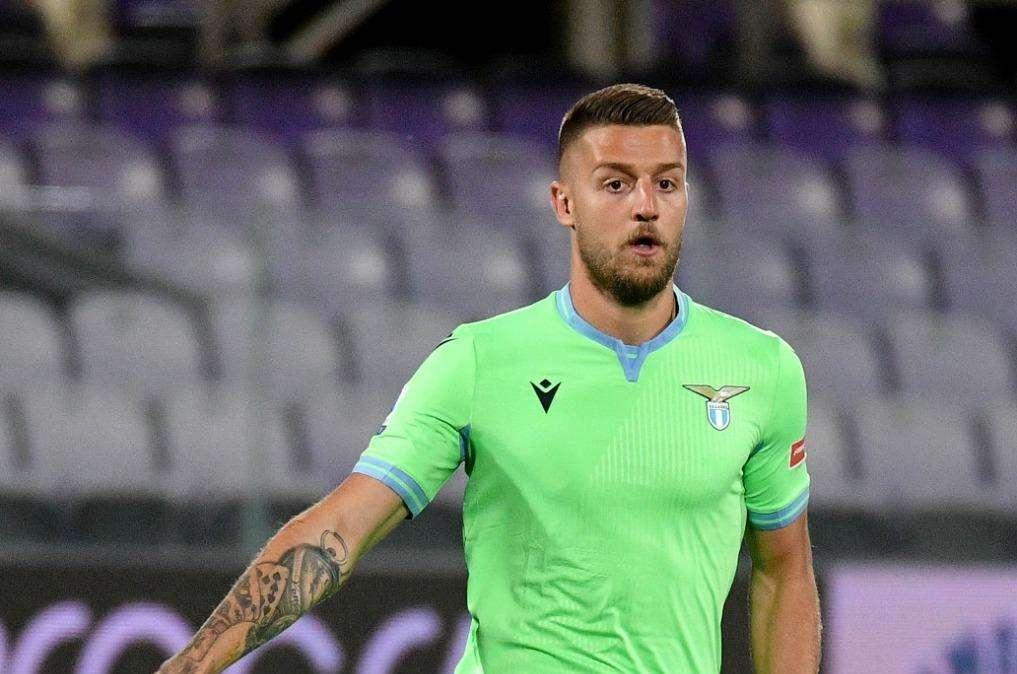 Lazio, le condizioni di Milinkovic: sospetta rottura del setto nasale