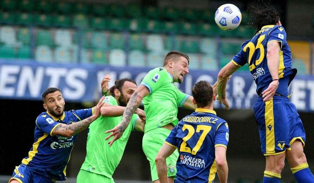 Verona-Lazio 0-1 | Il gol di Milinkovic e quello annullato a Caicedo con le urla di Zappulla