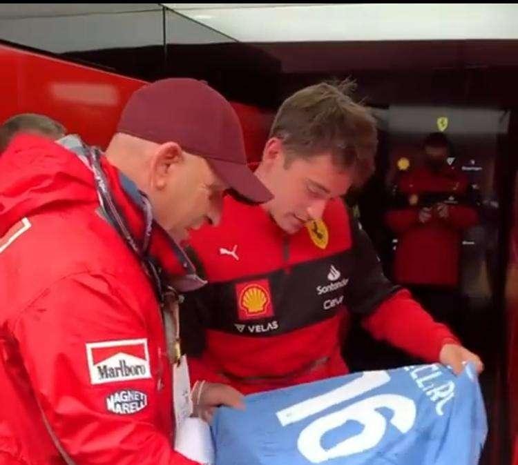 Lazio, Antonio: “Vi racconto com’è nata l’idea del regalo a Leclerc”  