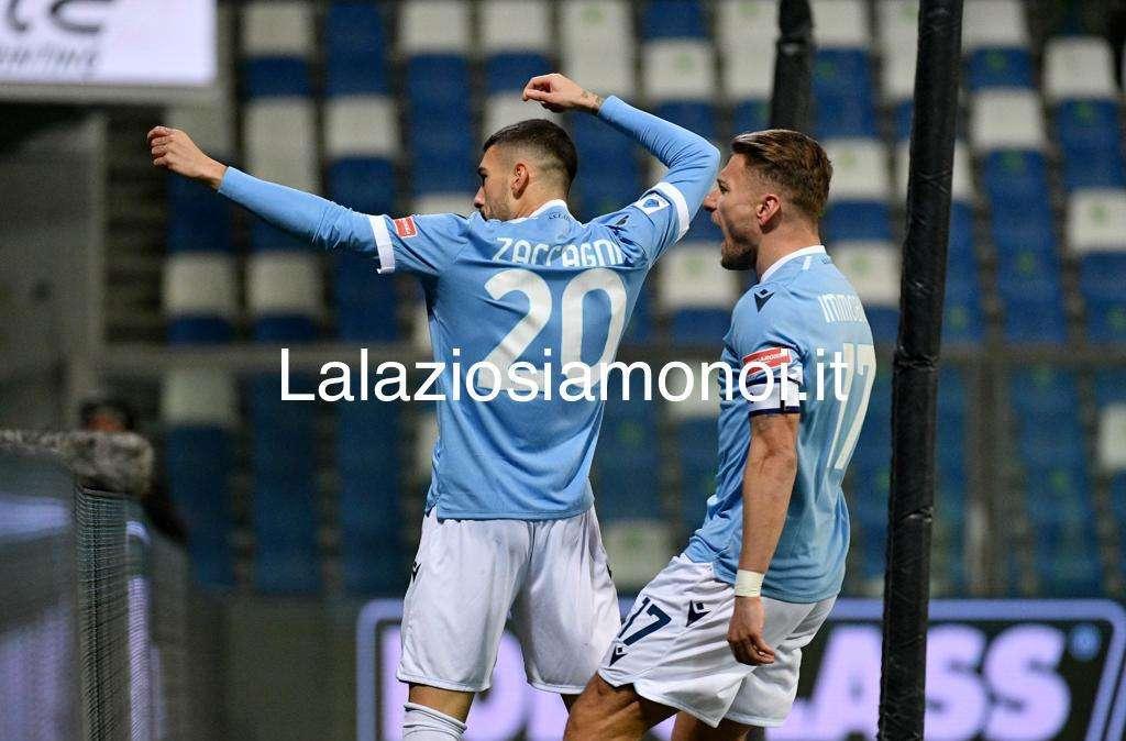 Lazio, Zaccagni e l'esultanza: "Ecco perché faccio l'arciere"