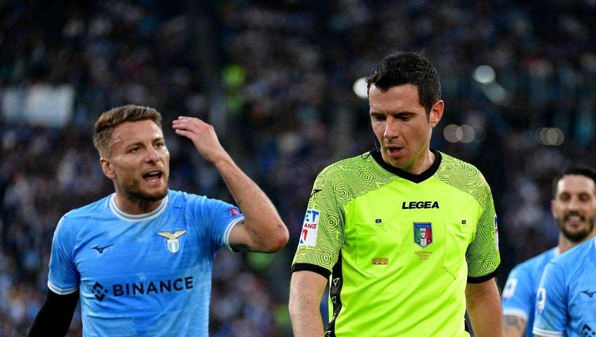 MOVIOLA - Lazio - Torino, Ghersini disastroso: manca un rosso ai granata