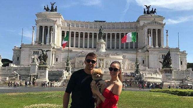 Lazio, l'ex Fernando Muslera a Roma. I tifosi del Galarasaray sono inquieti - FOTO