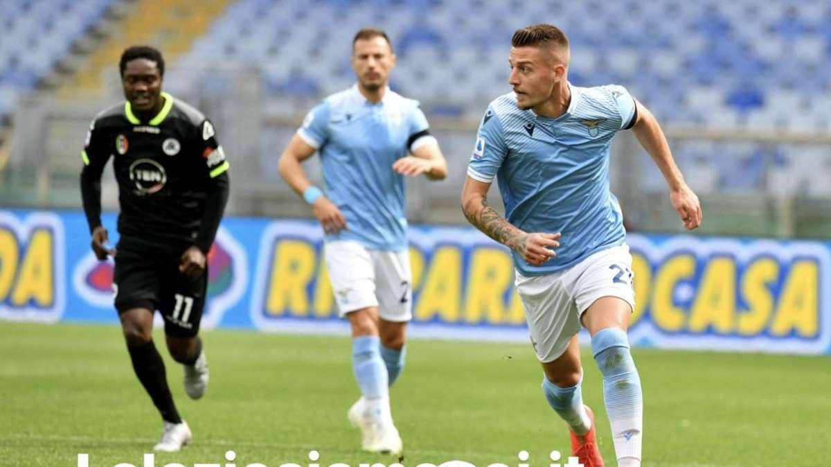Lazio - Spezia, l’esultanza social del Sergente Milinkovic - FOTO
