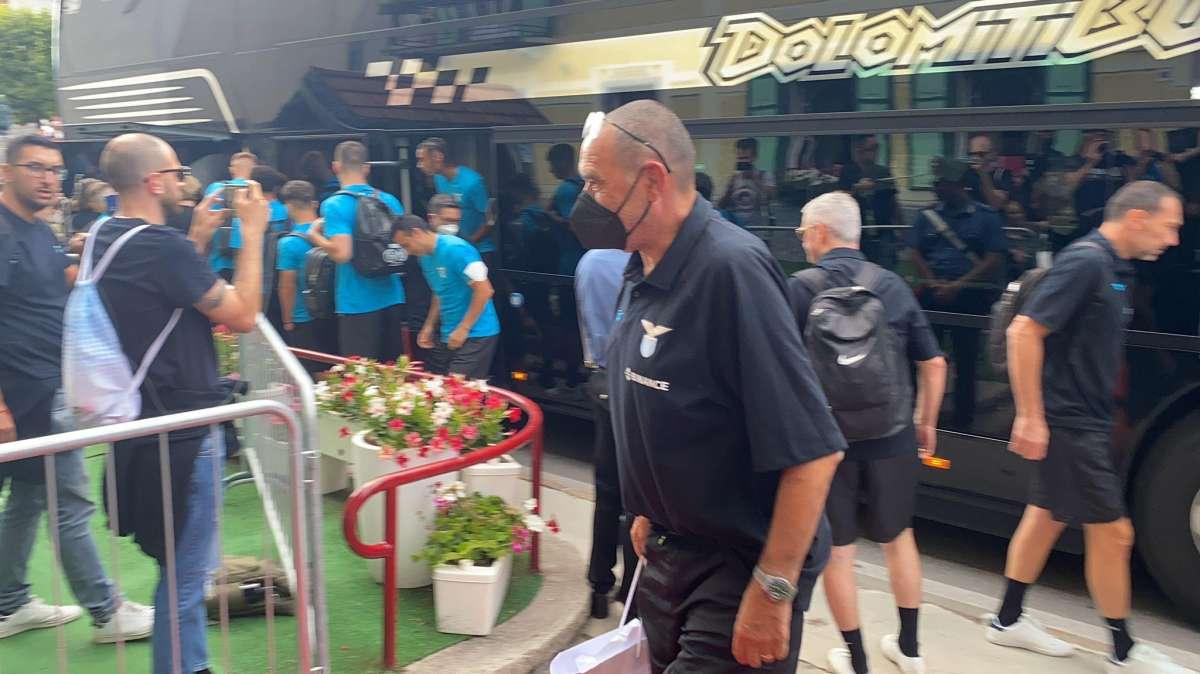AURONZO GIORNO 0 - L’arrivo della squadra di Sarri in hotel - FT&VD