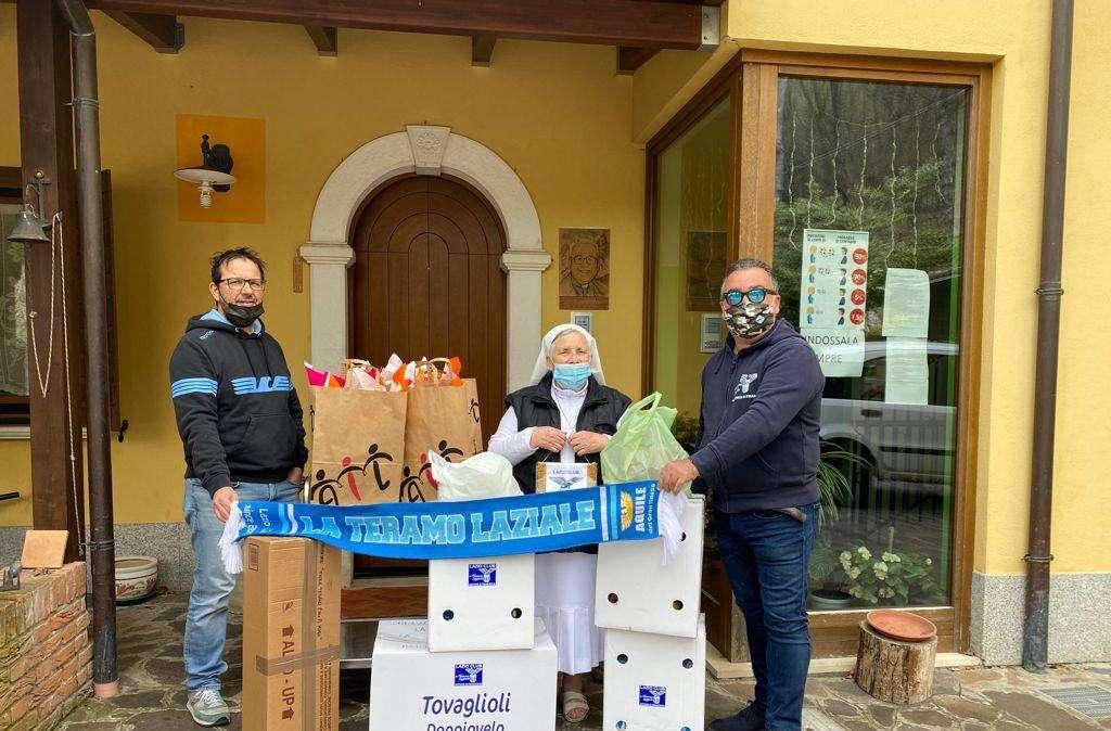 Lazio, La Teramo Laziale fa sorridere i più bisognosi a Pasqua - FT