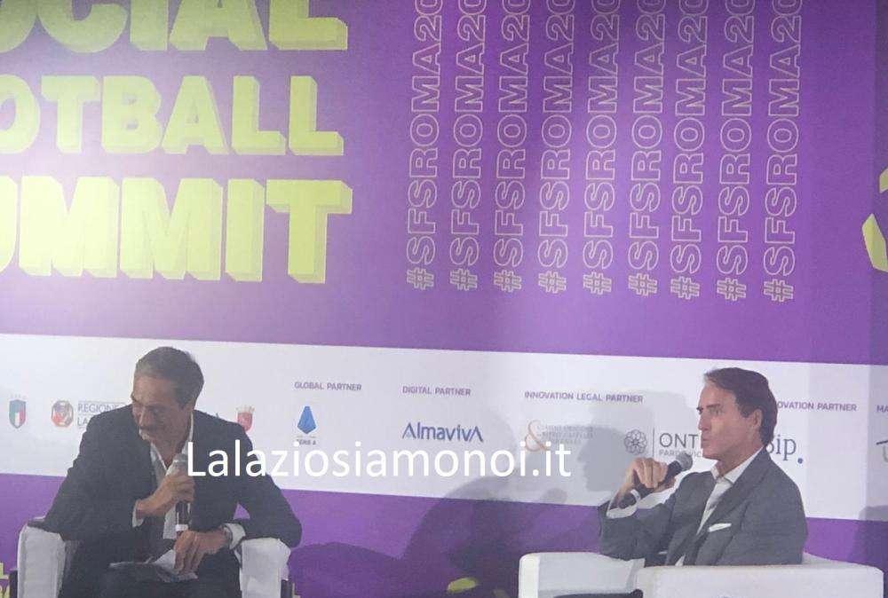 Social Football Summit, Mancini: "Italia paese di polemici. Sorteggi? Non mi preoccupano" - F&V