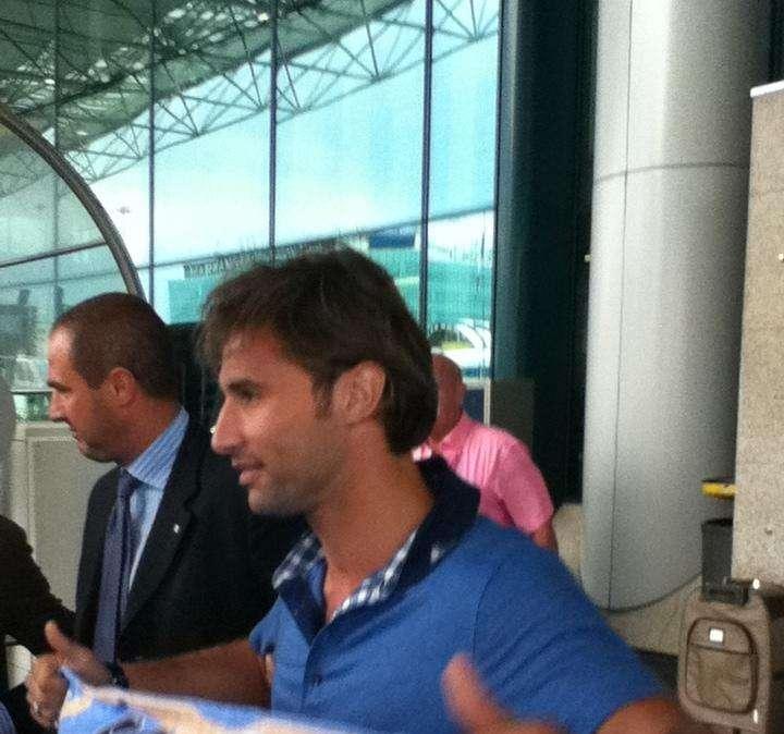 Cana è sbarcato a Roma: "Forza Lazio"... Martedi il giorno delle visite mediche... PHOTOGALLERY