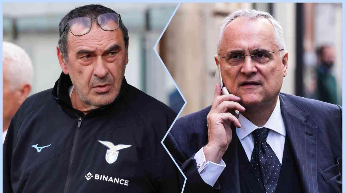 Lazio, vertice Sarri-Lotito: sintonia da ritrovare, l'incontro può essere anticipato