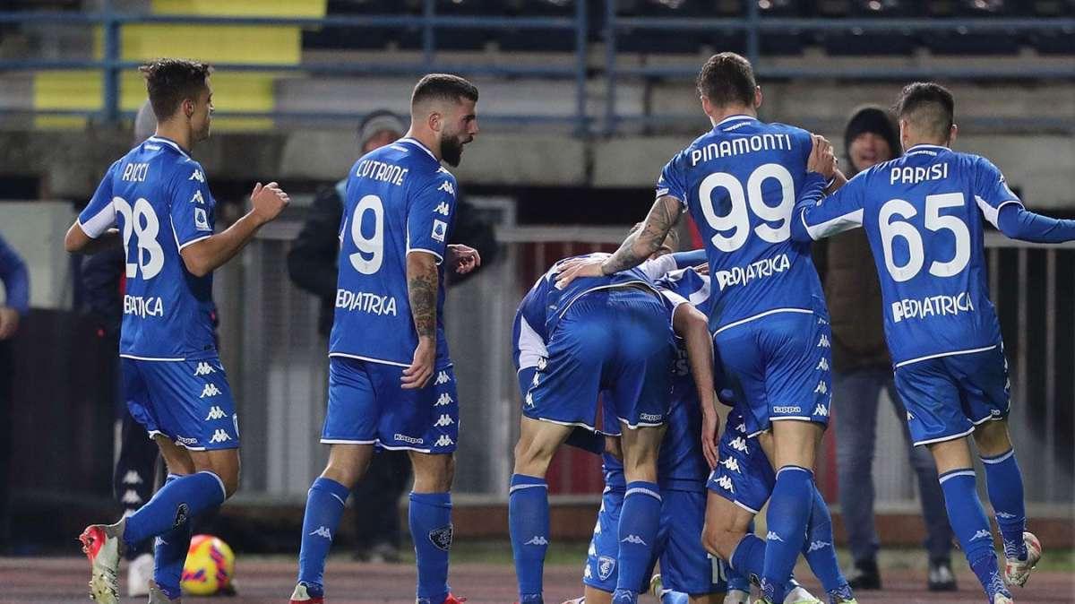 Serie A, Udinese rimontata al Castellani: l'Empoli vola a 23 punti