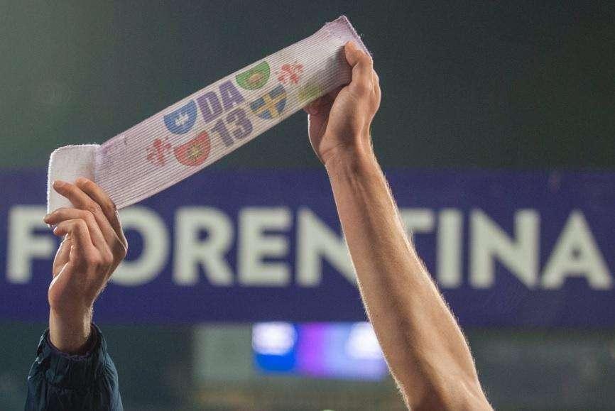 Fiorentina, fascia dedicata ad Astori: arriva l'ok della Lega