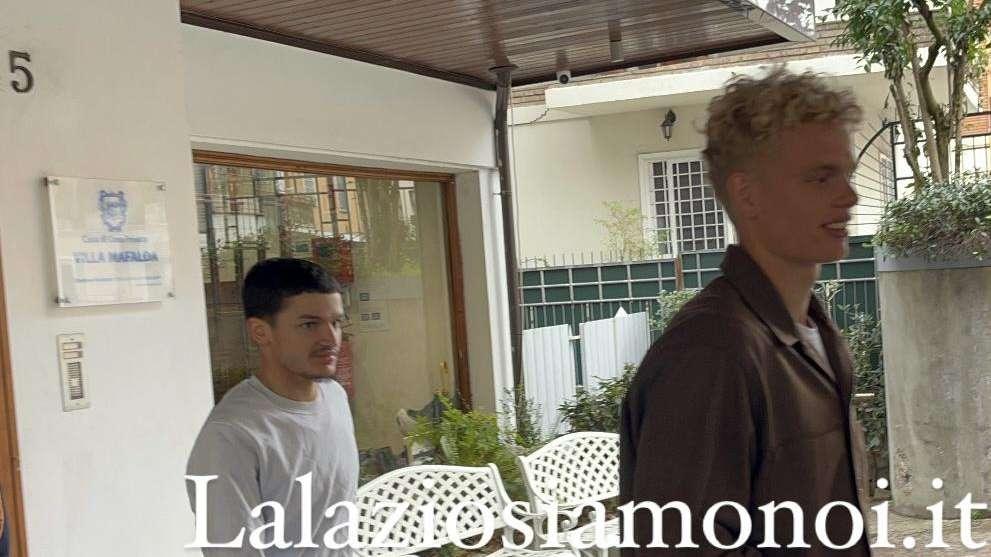 Lazio, visite mediche per Provstgaard e Belahyane: i due lasciano Villa Mafalda - FT&VD