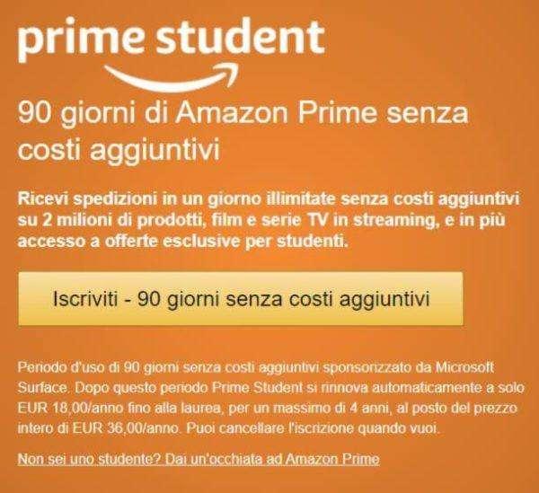 AMAZON PRIME VIDEO - GRATIS 90 GIORNI SERIETV E FILM - ISCRIVITI