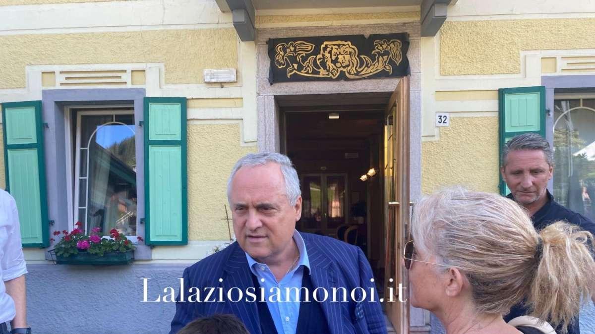 Lazio, Lotito: "Castellanos il migliore. E su Milinkovic..."- VIDEO&FOTO