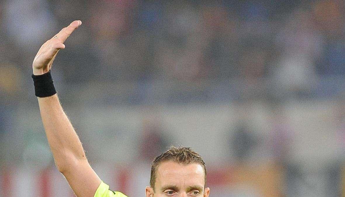 Arbitri, Catania-Lazio affidata a Mazzoleni