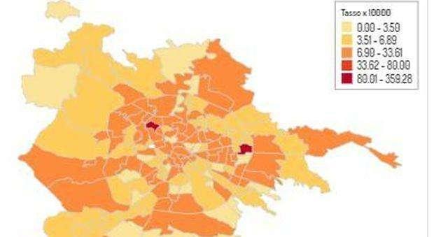 Coronavirus, la situazione a Roma: i numeri e i quartieri più colpiti 