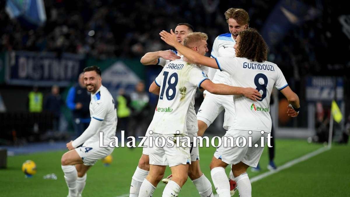 Lazio, contro il Napoli è calcio spettacolo: "Allora balliamo" - VIDEO