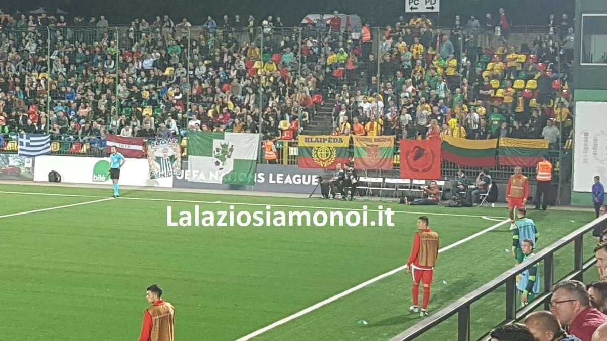 Nations League, Milinkovic e un ritorno in Lituania passato a riscaldarsi - FOTO&VIDEO