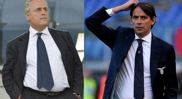 Lazio, atteso l'incontro Lotito-Inzaghi: sul tavolo rinnovo e piano Champions