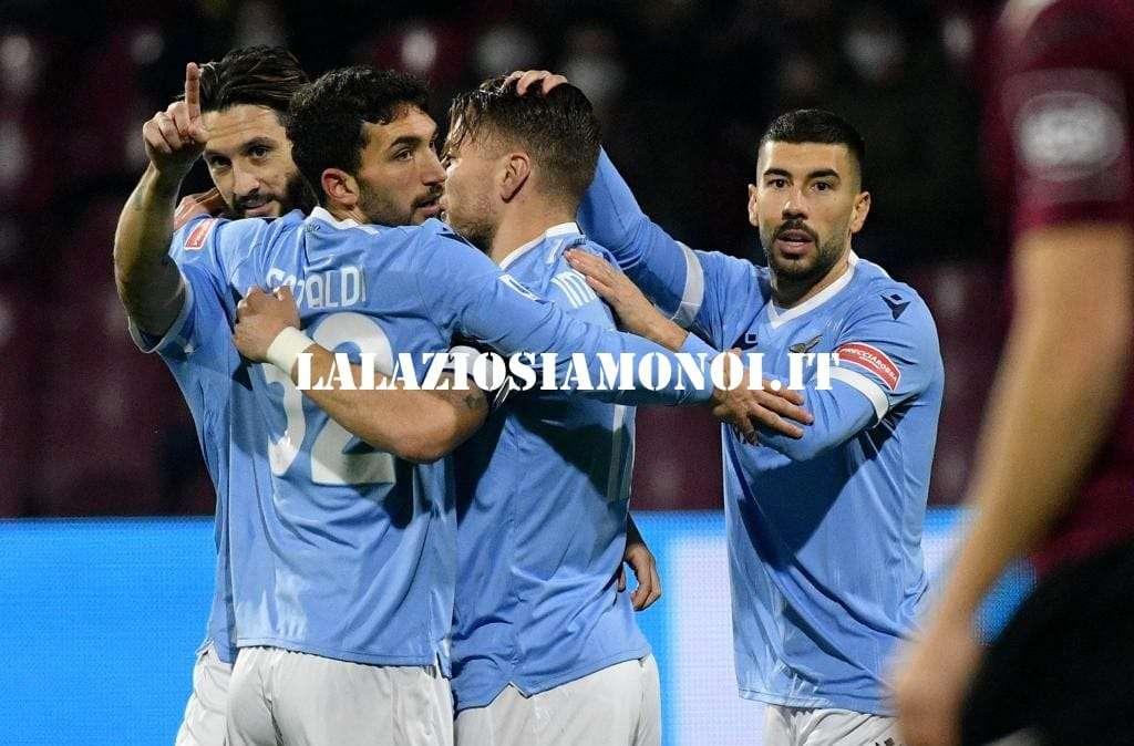 Lazio, contro la Salernitana ha vinto la supremazia: i numeri del match
