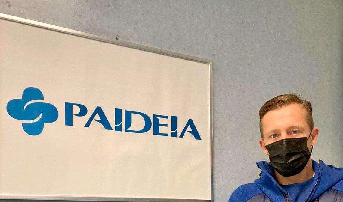 Lazio, Leiva in Paideia per alcuni controlli strumentali - FOTO 