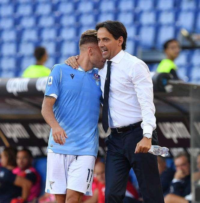Abbraccio tra Immobile e Inzaghi, la società: "Questa immagine dice tutto" - FOTO