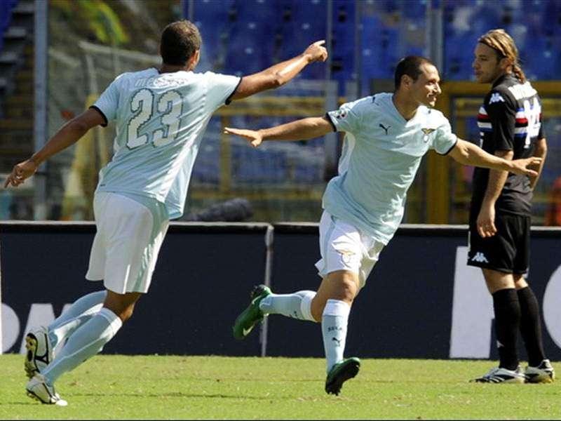 Lazio - Sampdoria, precedente: Zarate, tu sei matto! Capolavoro al debutto