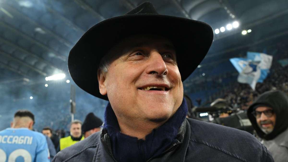 Lotito su Lazio - Inter in chiaro: "Sarà una grande festa per tutto il calcio"