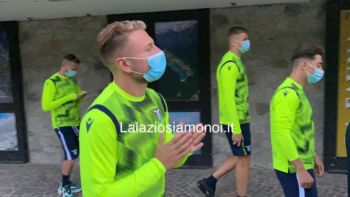 AURONZO GIORNO 4 - Lazio, pomeriggio di relax: alcuni biancocelesti al Lago di Misurina
