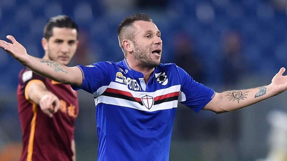 Roma - Sampdoria, Totti chiese a Cassano di lasciarli vincere