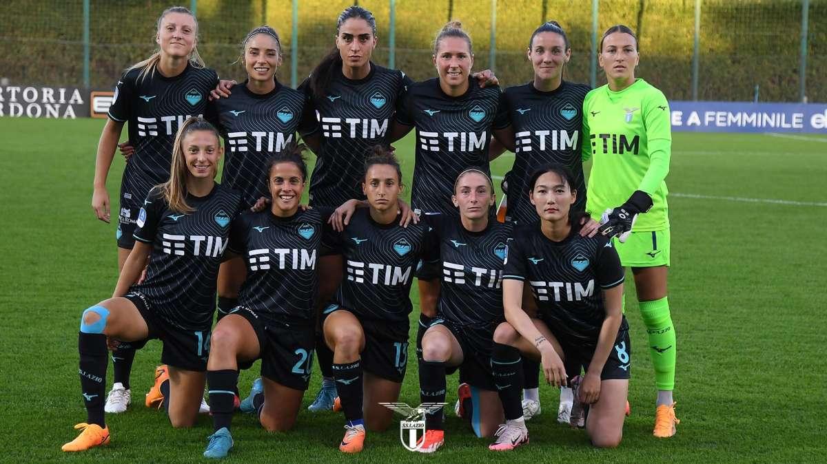IL TABELLINO di Como - Lazio Women 0-4